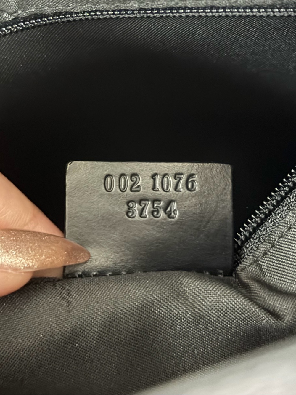 SOLD ❌ Authenticated LIKE NEW Vintage Gucci Tom Ford Black GG Monogram Bag - Picture 8 of 10